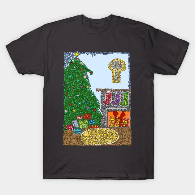 Twas The Night Before.. T-Shirt by NightserFineArts